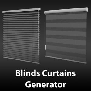 Blinds Curtains Generator v1.0
