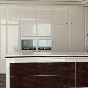 Cabinet PGlass - Modern Counter