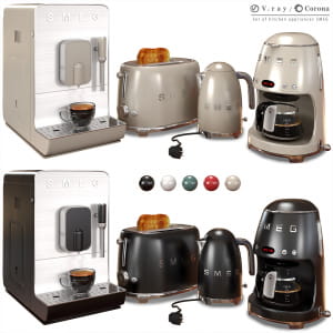 Set of kitchen appliances SMEG 01