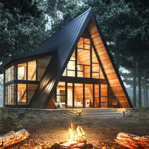 House in the forest by Applet3D