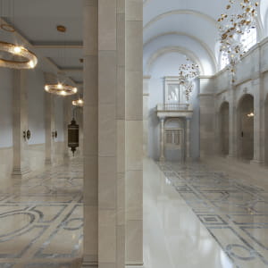Classic Palace Corridor