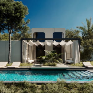 luxury villa modern