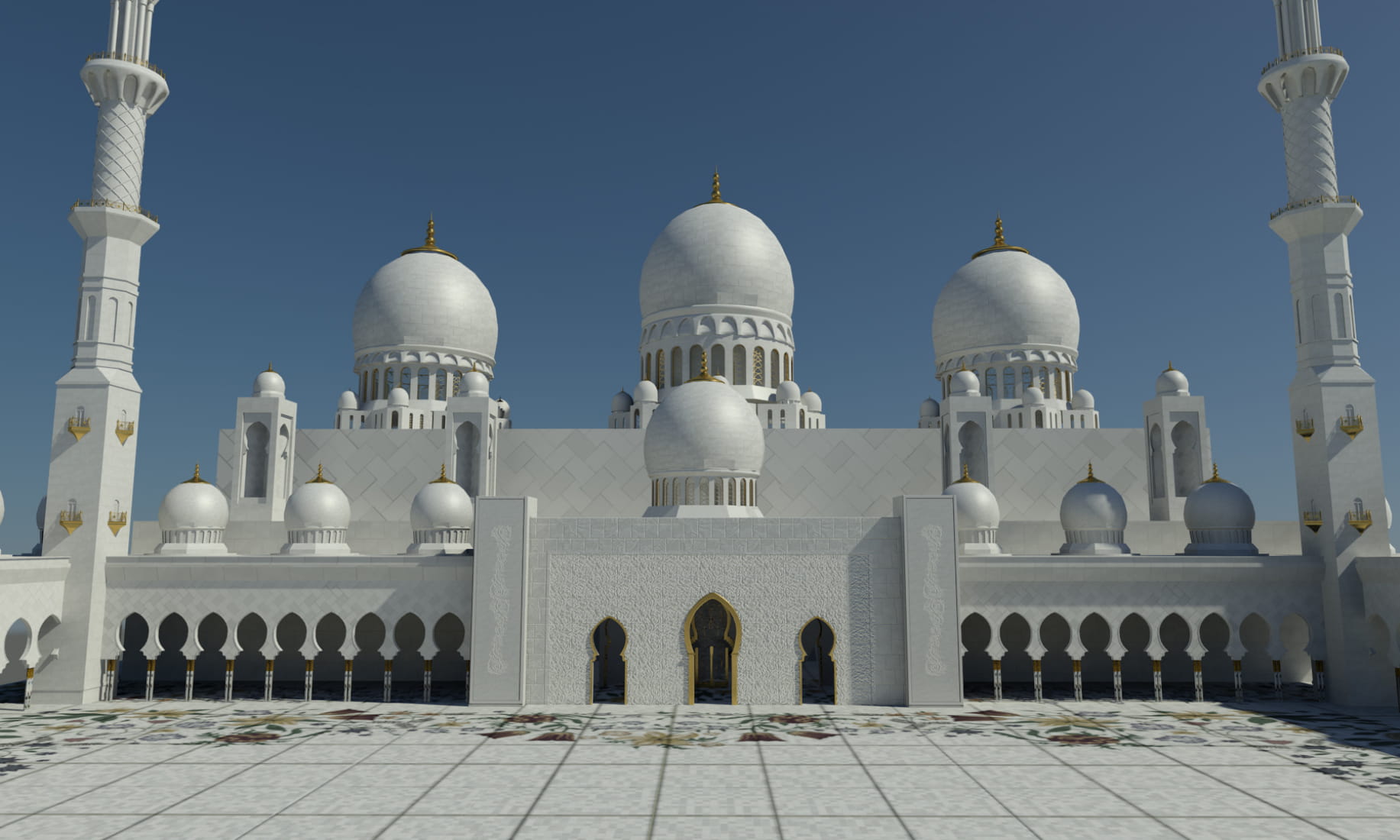 sheikh-zayed-grand-mosque-modeling-and-lighting