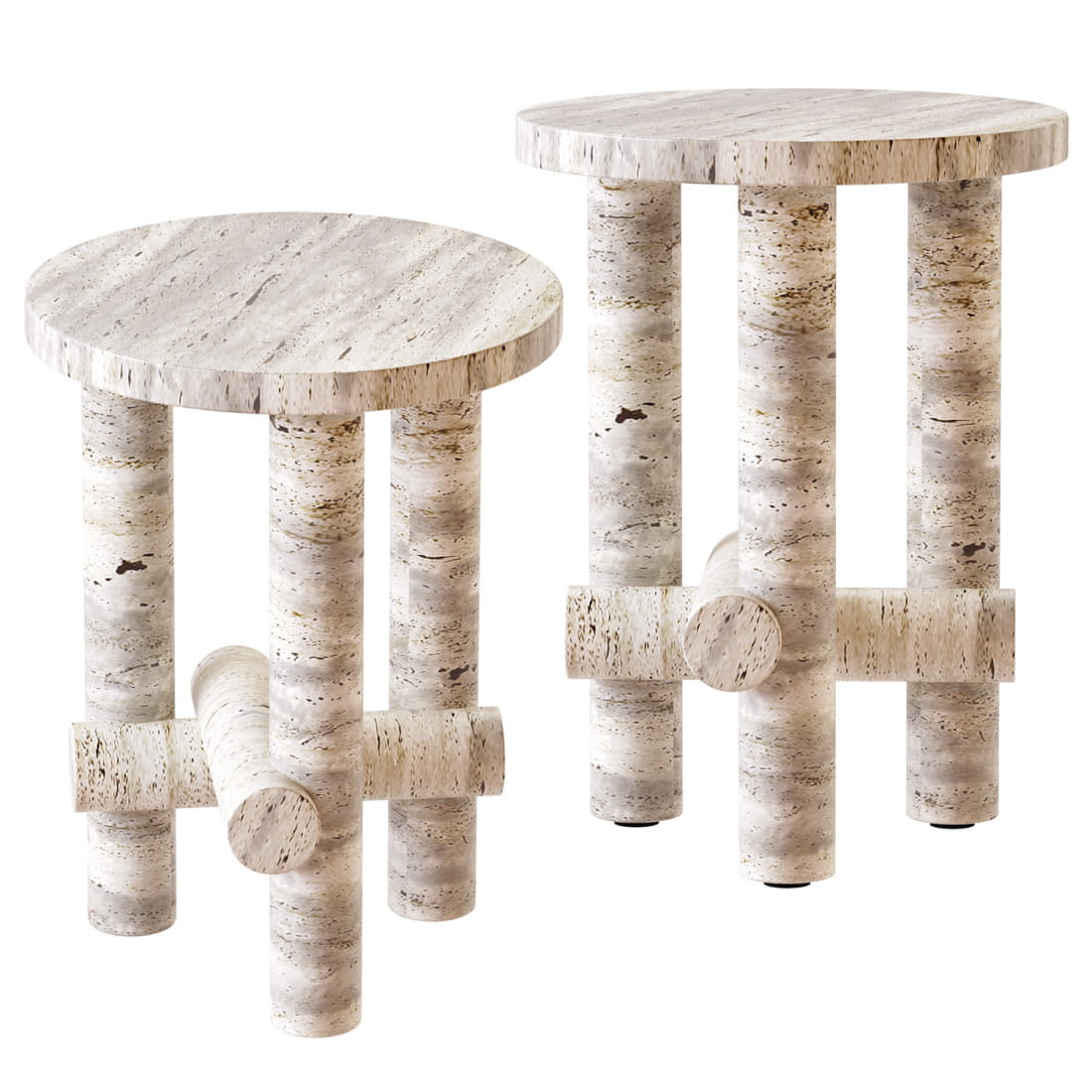 ensemble-of-travertine-side-tables-by-clement-brazille