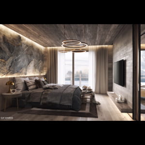 Interior Hotel in Mountain Project