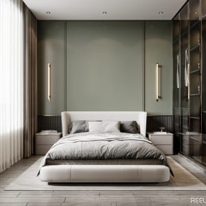 Green Bedroom Design​
