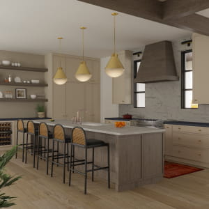 Interior kitchen design