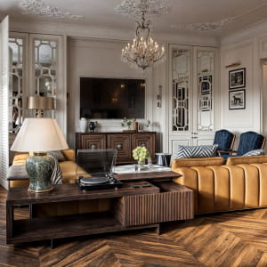 Living room in Paris
