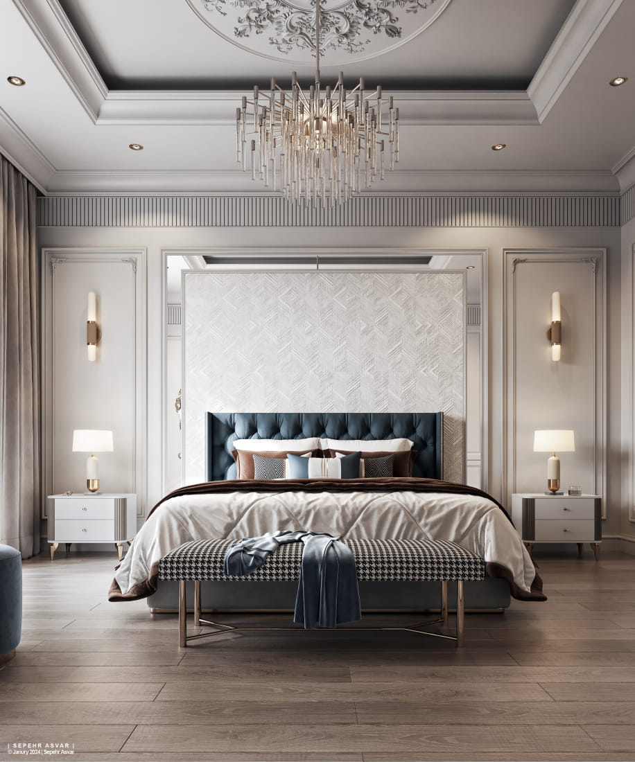 neoclassical-bedroom-design