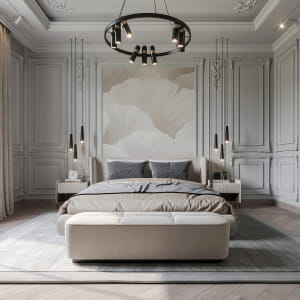 bedroom neoclassic