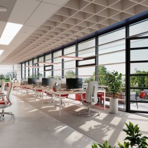 Interior Visualization: Office Spaces