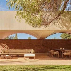 Minimalist Patio Lounge – 3D Furniture Rendering