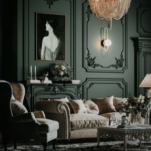 Opulent Classical Revival | Livingroom 