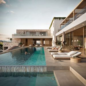 Exterior Visualization: Villa Serenidad