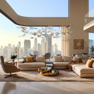 Interior Visualization: Elegant. Sculptural. Dubai.