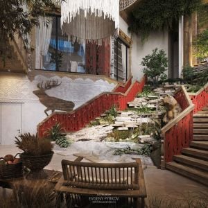 Green Bor Bath Complex. Lobby