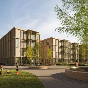 Exterior Visualization: Residential Complex in Breisach