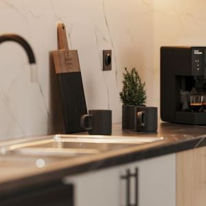 Modern Kitchen Design - Warm and Cozy