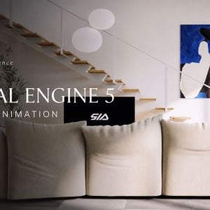 Half Space Residence | Unreal Engine 5 Archviz Animation