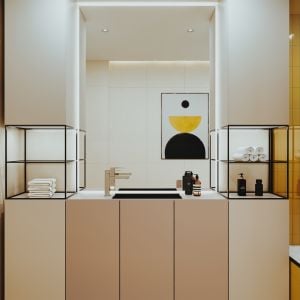 Yellow Bathroom