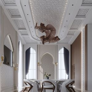 CGI ; ISLAMIC DINING ROOM