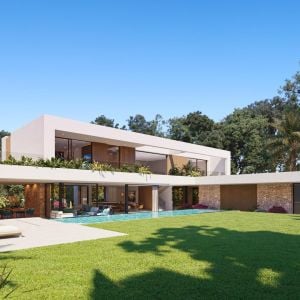 CLARITY Mallorca – Mediterranean Luxury Villa &amp; Interior Rendering