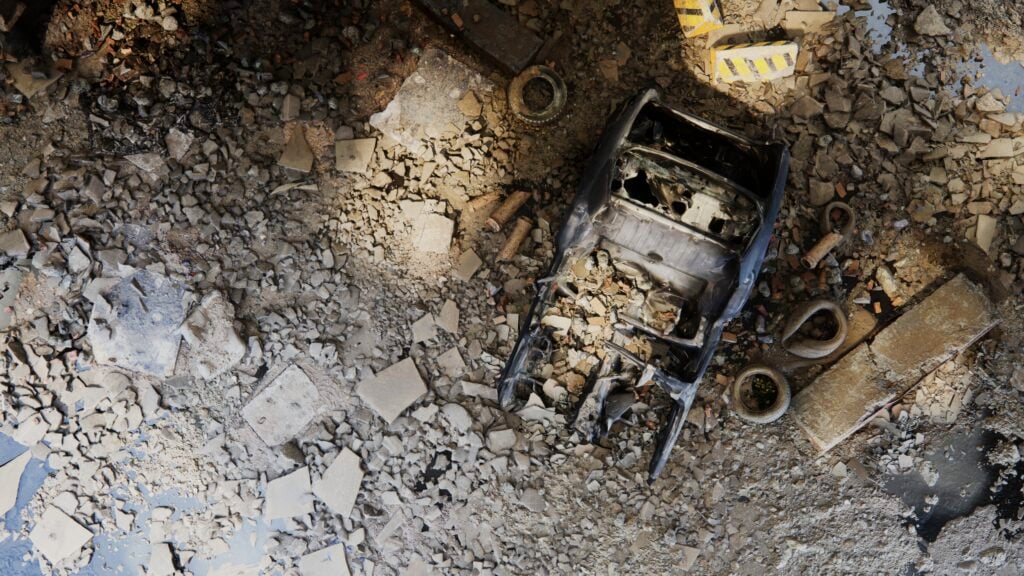 AEUE5 vol02 03 Post-Apocalyptic Scene in real time