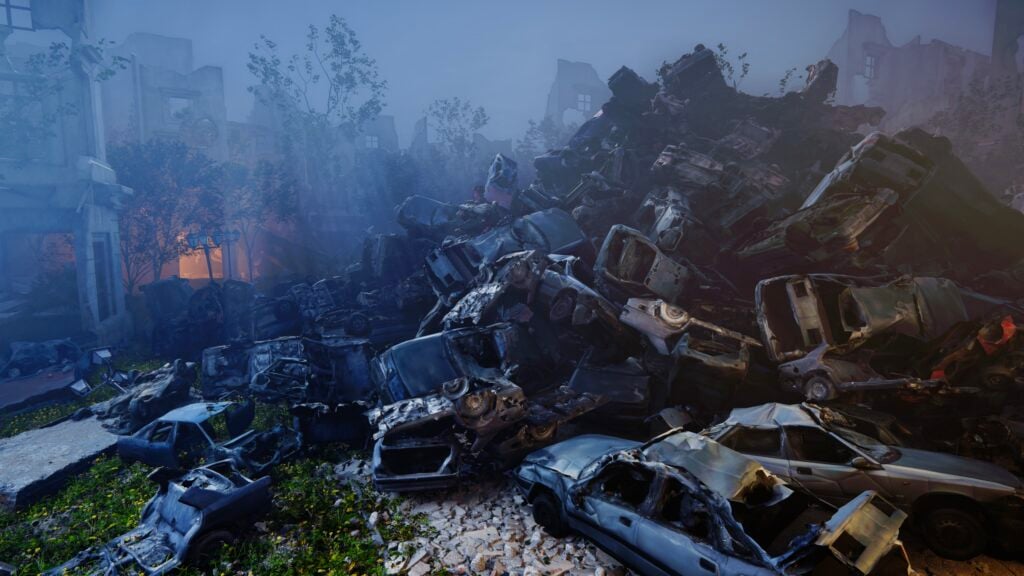 AEUE5 vol02 17 Post-Apocalyptic Scene in real time